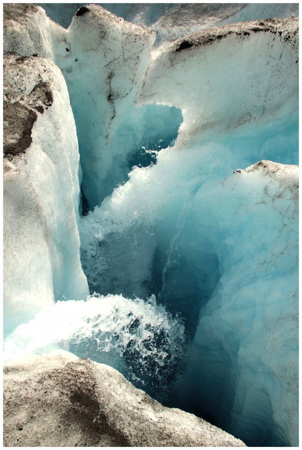 La fonte du glacier par Francois-Stephan Cote